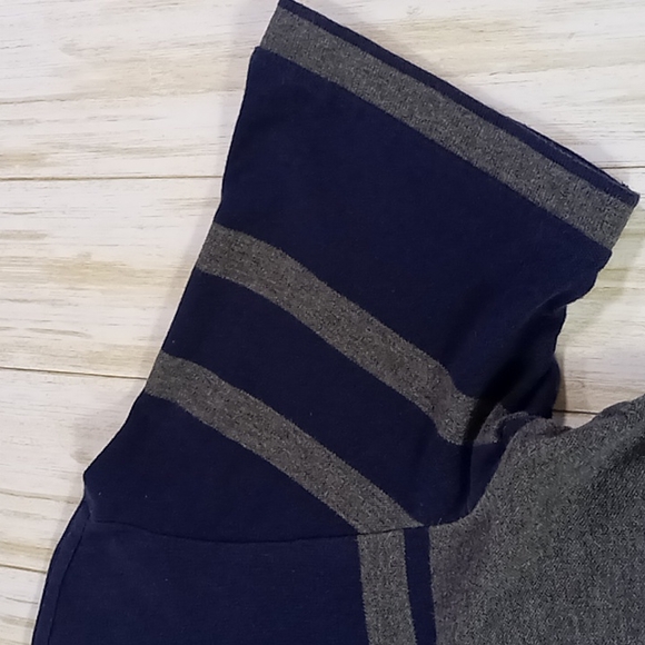 Cremieux Classic Polo Shirt Men's Size Large Navy/ Gray - Picture 8 of 15